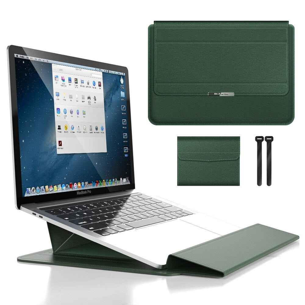 Laptopväska & laptopstativ 2-i-1 | Laptopfodral & stativ | Väska-stativ