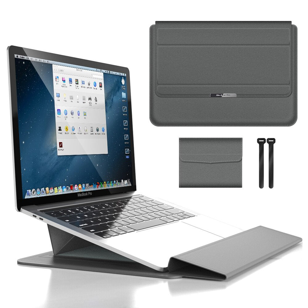 Laptopväska & laptopstativ 2-i-1 | Laptopfodral & stativ | Väska-stativ