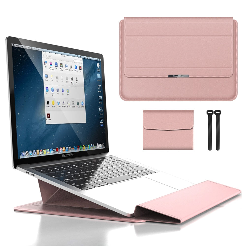 Laptopväska & laptopstativ 2-i-1 | Laptopfodral & stativ | Väska-stativ