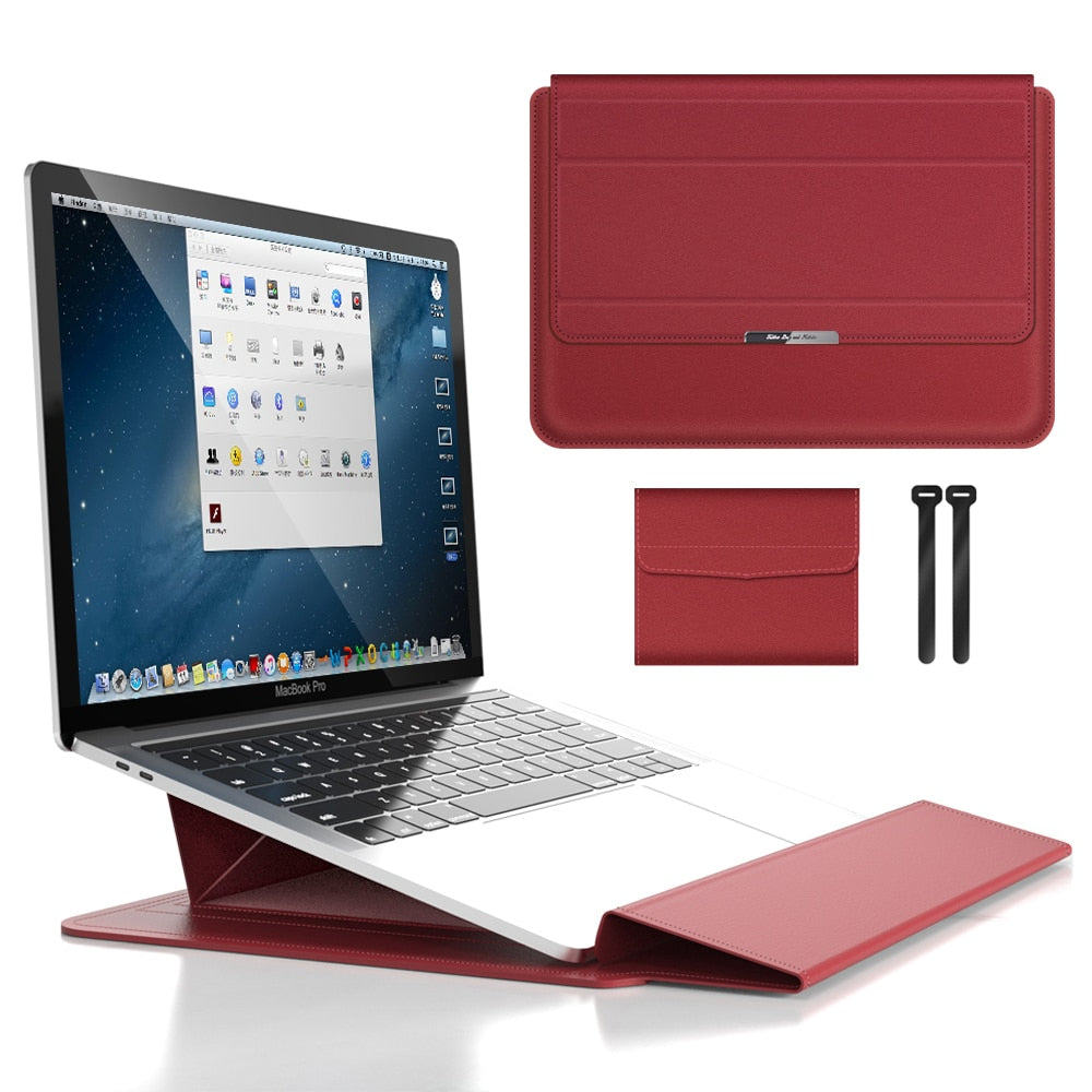 Laptopväska & laptopstativ 2-i-1 | Laptopfodral & stativ | Väska-stativ