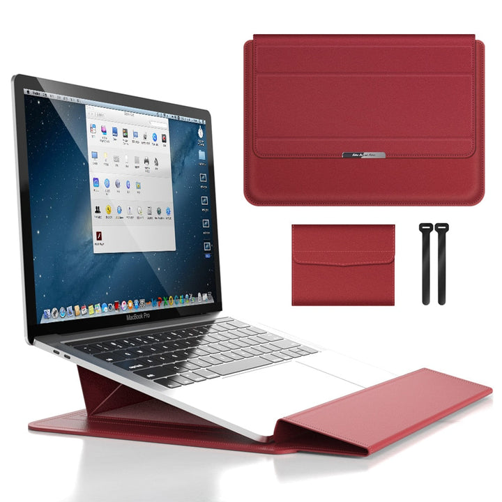 Laptopväska & laptopstativ 2-i-1 | Laptopfodral & stativ | Väska-stativ