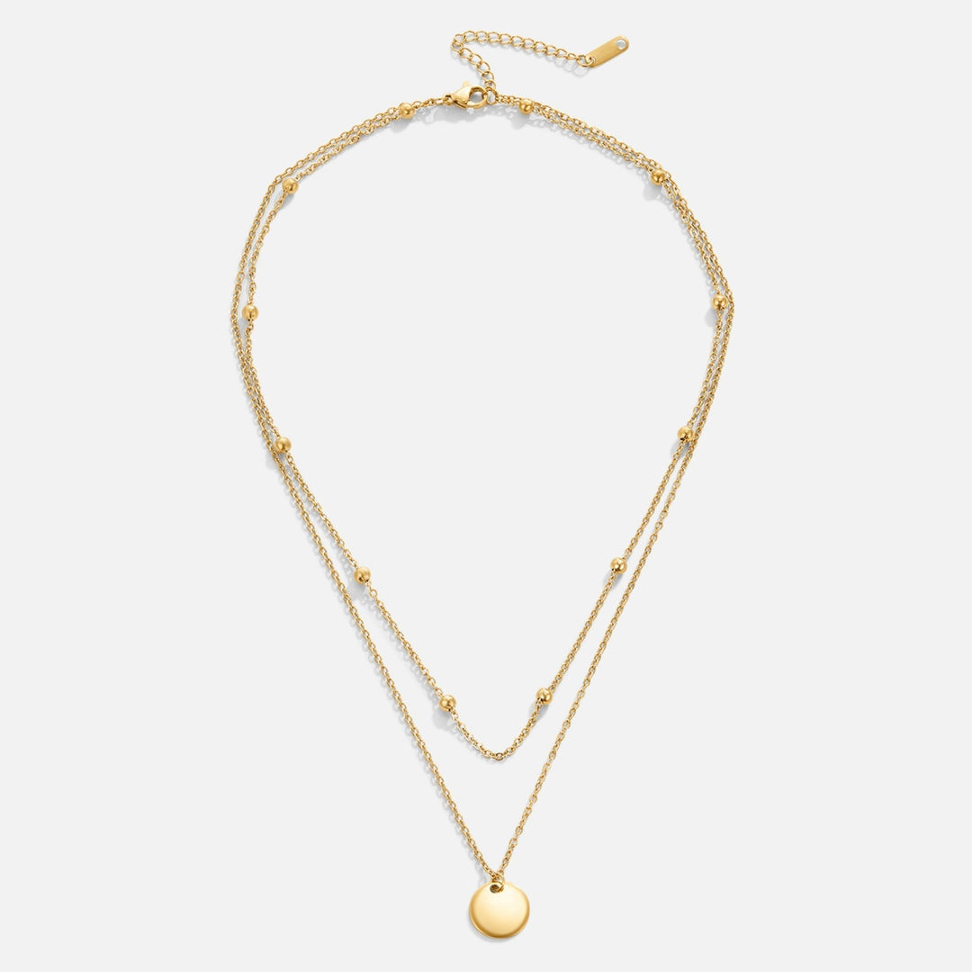 Halsband med skivor i lager