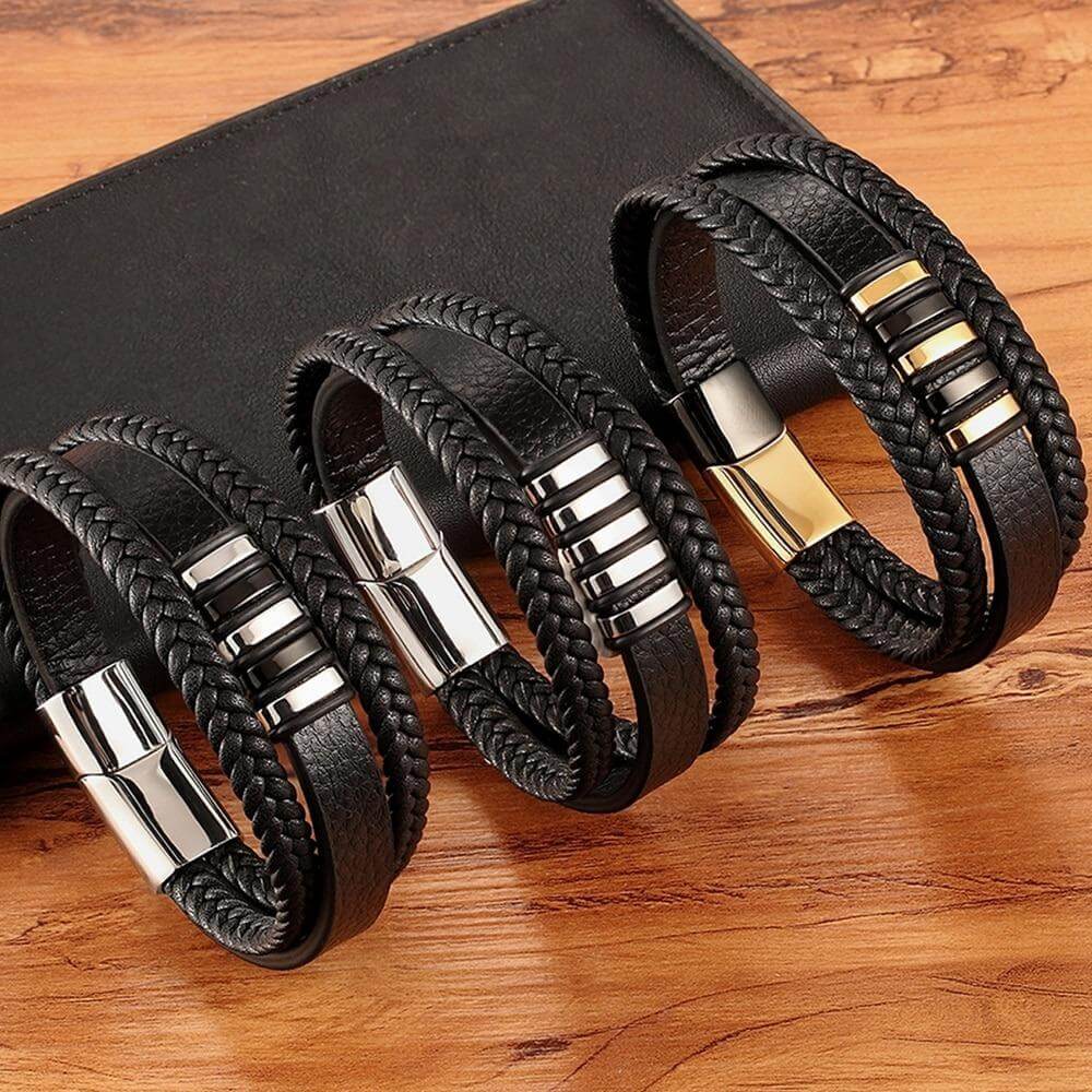 Läderarmband för Män - Tidlöst Accessoar med Stil