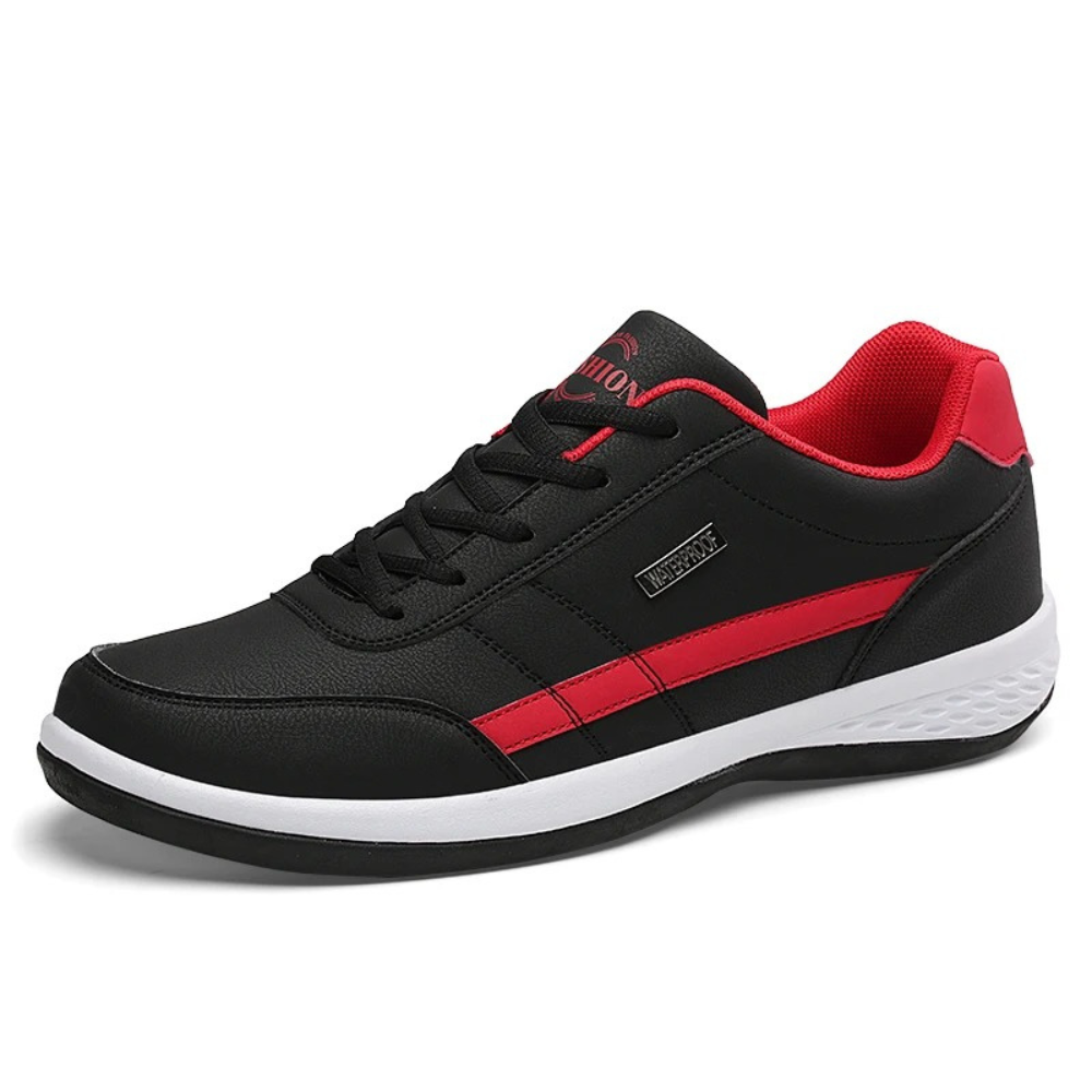Ortopediska Läder Sneakers för Herrar