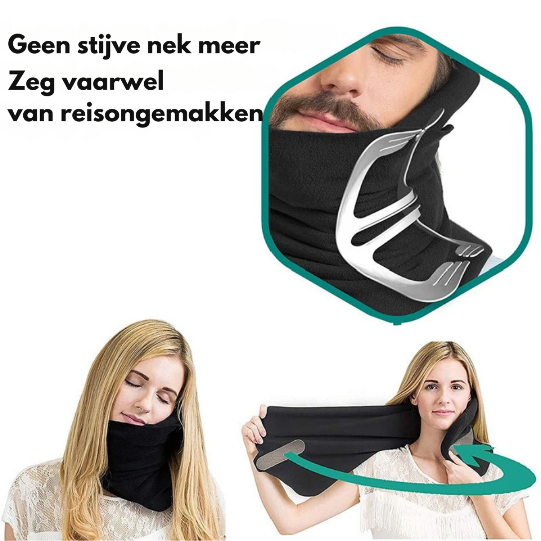 Reseresekudde för nacken - Extrem komfort för resande | Lätt & hygienisk