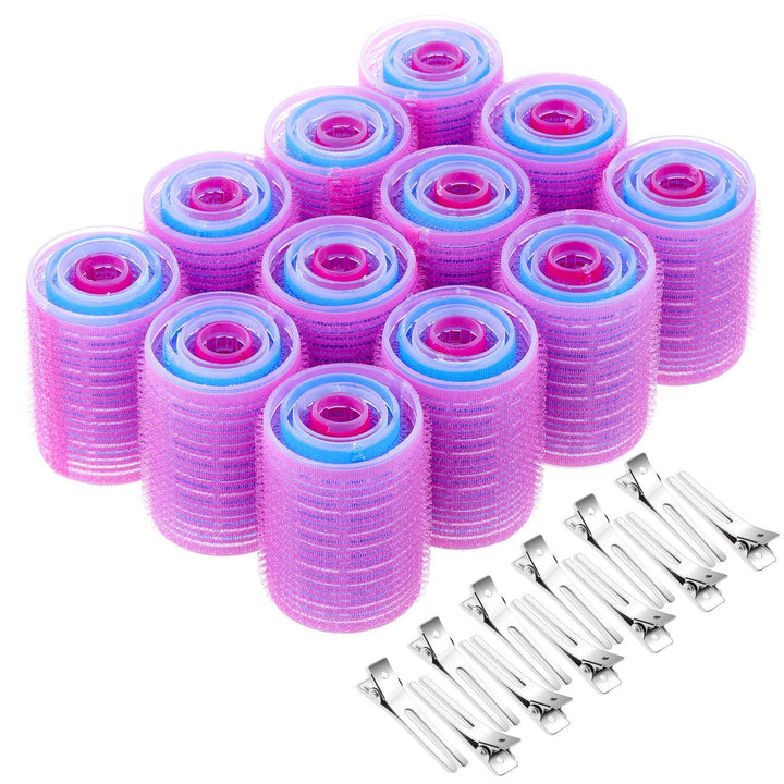 Set med självhäftande papiljotter – flerfärgade papiljotter