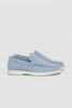 Loafers för herr, slip-on med vit sula