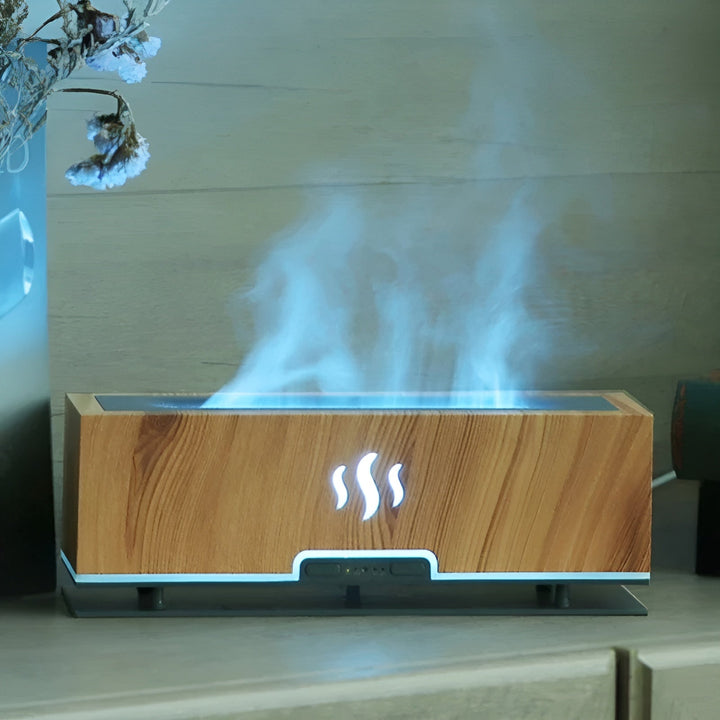Multifunktionell aromluftfuktare – GlowFlame