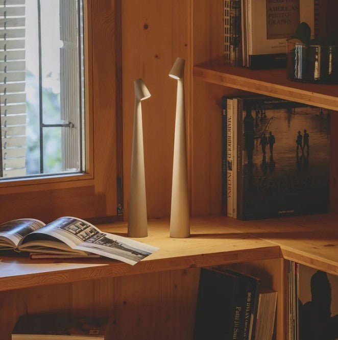 Uppladdningsbar LED-bordslampa – sladdlös, dimbar, modern belysning