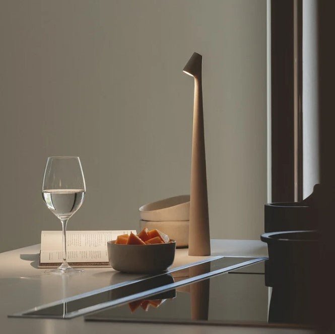 Uppladdningsbar LED-bordslampa – sladdlös, dimbar, modern belysning