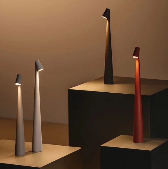 Uppladdningsbar LED-bordslampa – sladdlös, dimbar, modern belysning