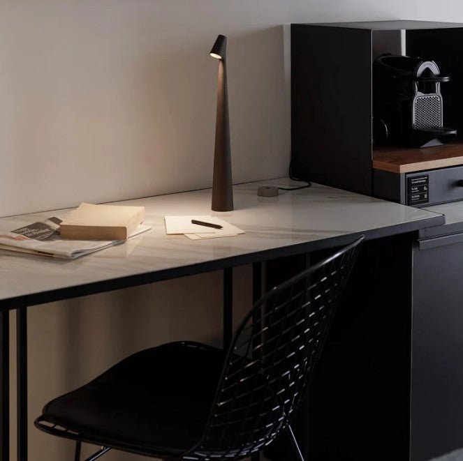 Uppladdningsbar LED-bordslampa – sladdlös, dimbar, modern belysning
