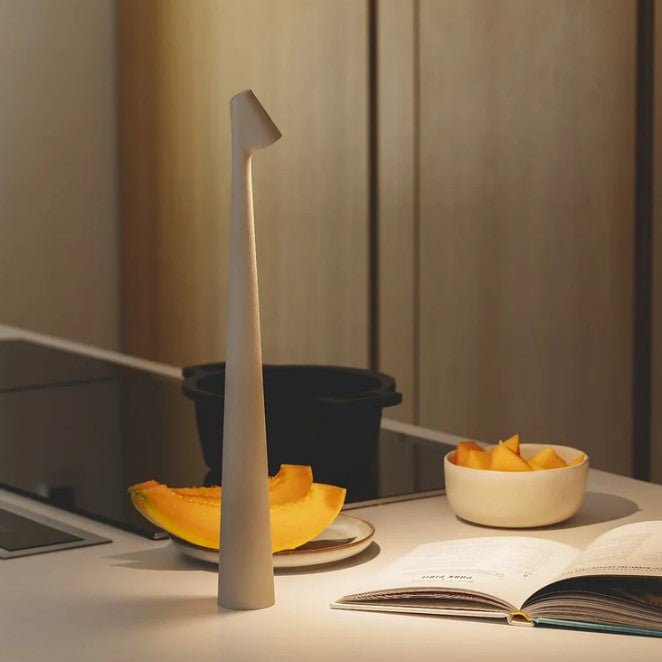 Uppladdningsbar LED-bordslampa – sladdlös, dimbar, modern belysning
