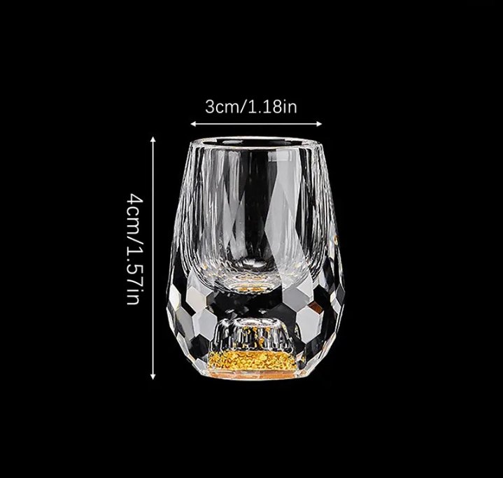CrystalElegance shotglas – lyxig kristallset för fester