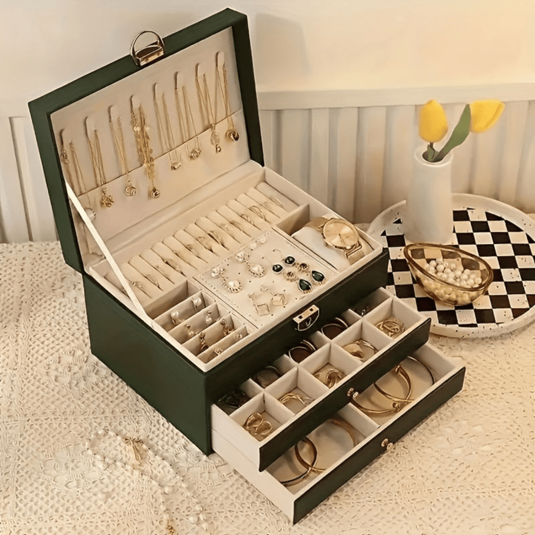 Smyckeskrin - Lyxig Box för Halsband