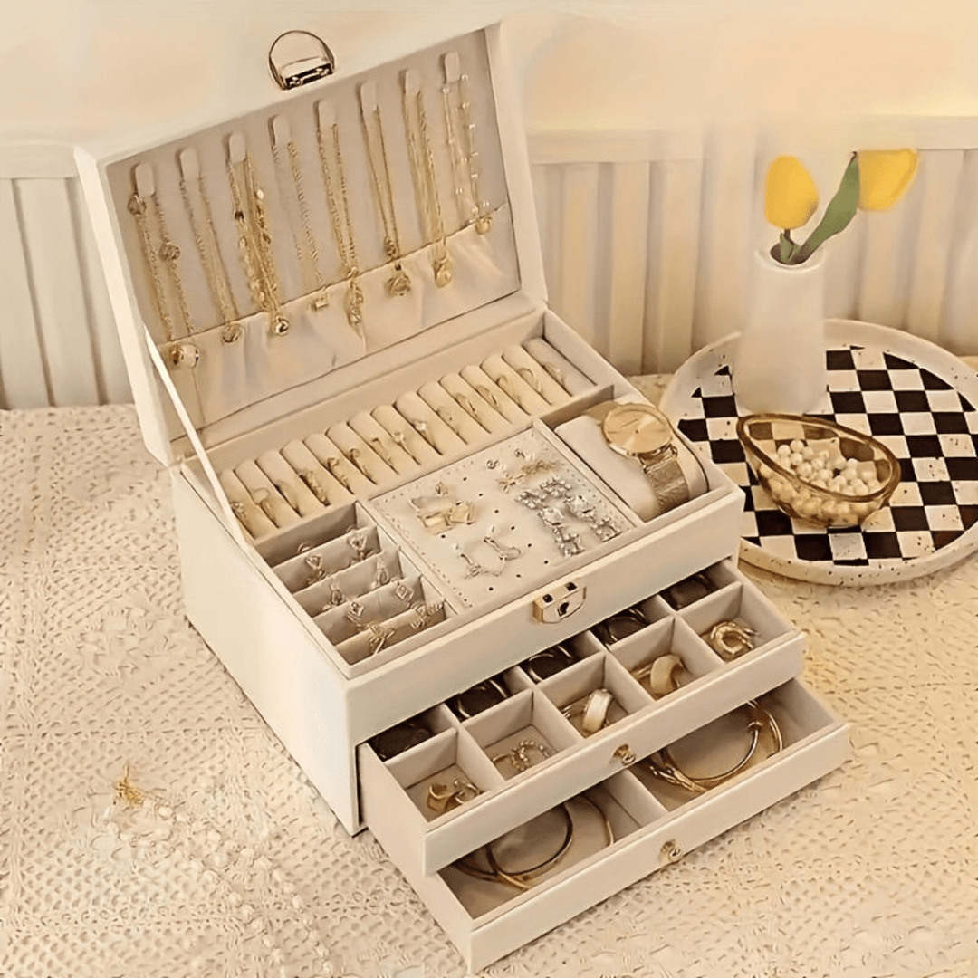 Smyckeskrin - Lyxig Box för Halsband