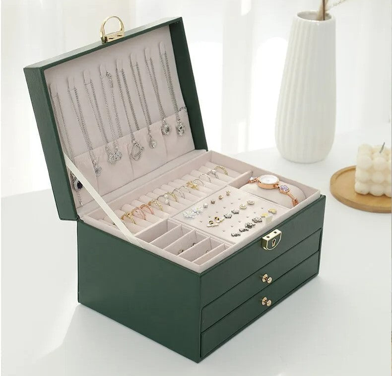 LuxeGuard | Smyckeskrin – Elegant Förvaring för Smycken