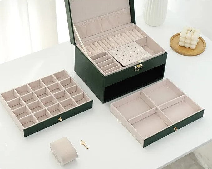 LuxeGuard | Smyckeskrin – Elegant Förvaring för Smycken