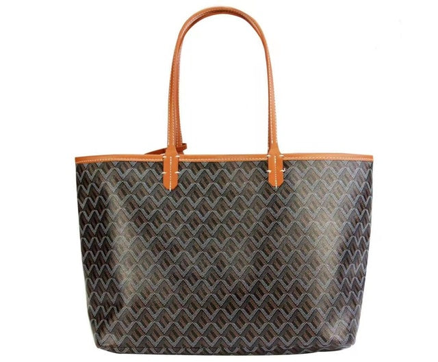 Lyxig shoppingväska | Elegant och rymlig | Bordeaux