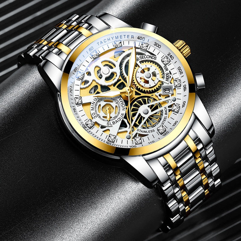 Herrklocka Skeleton – Eclipse