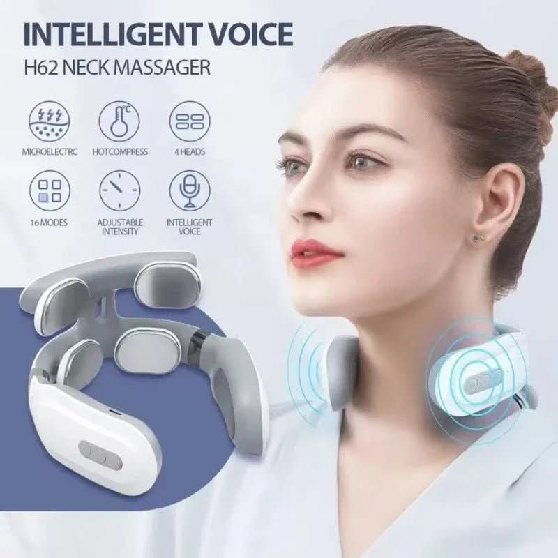 Luxe Nackmassagerare – 4-i-1 massageapparat med värme och vibration