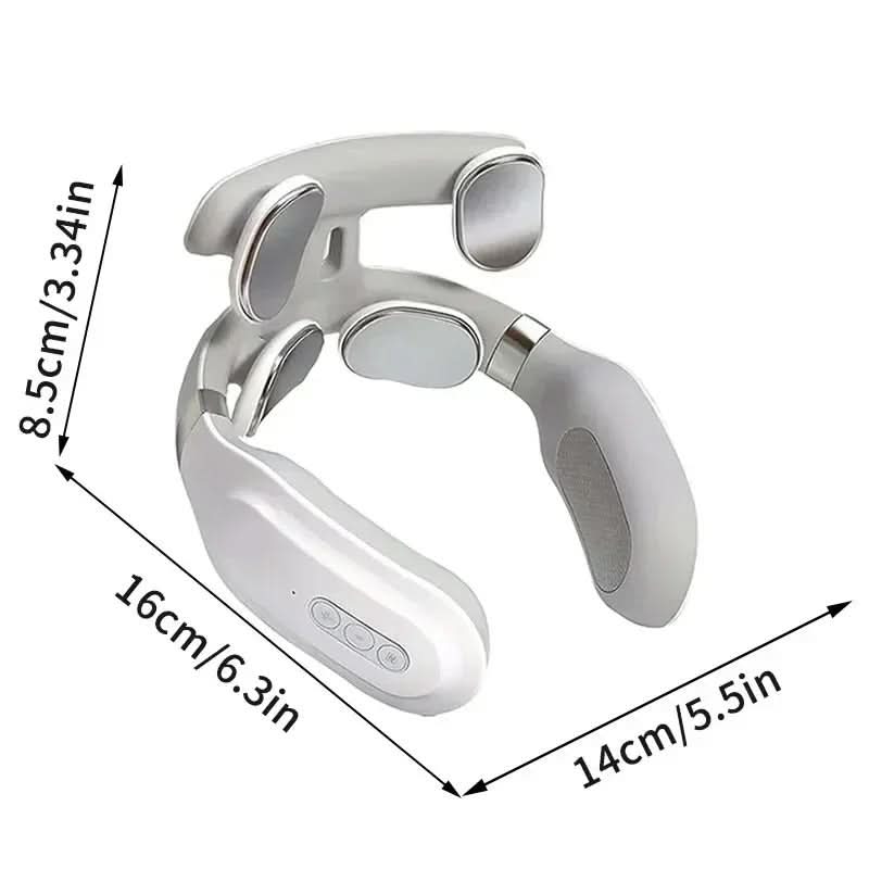 Luxe Nackmassagerare – 4-i-1 massageapparat med värme och vibration