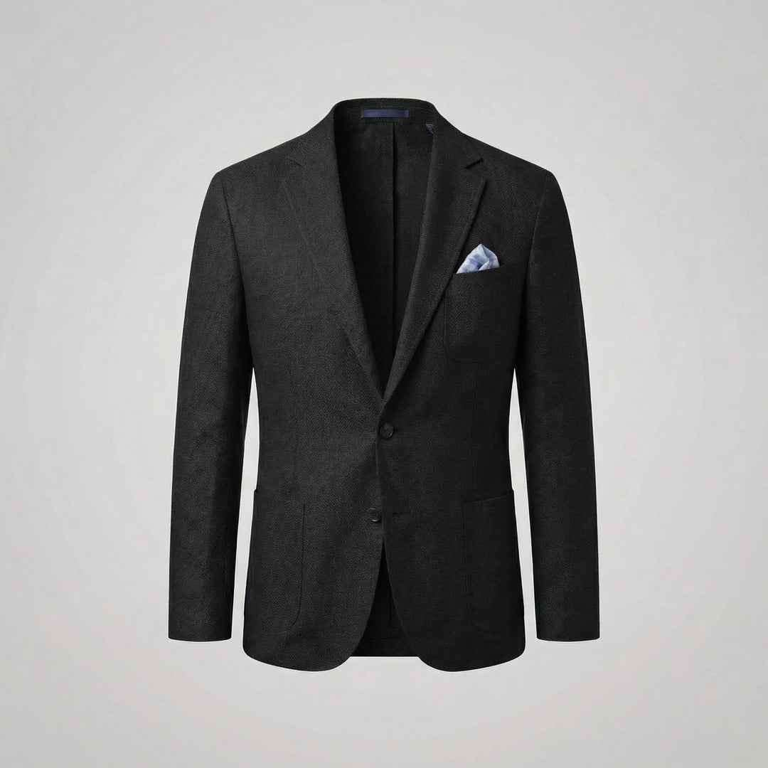 Linnekavaj herr smart casual, lätt passform