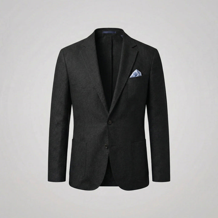 Linnekavaj herr smart casual, lätt passform
