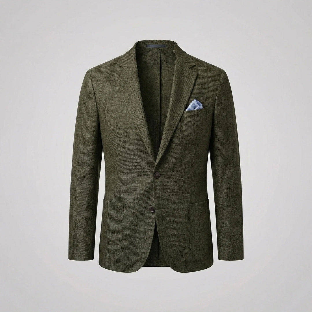 Linnekavaj herr smart casual, lätt passform