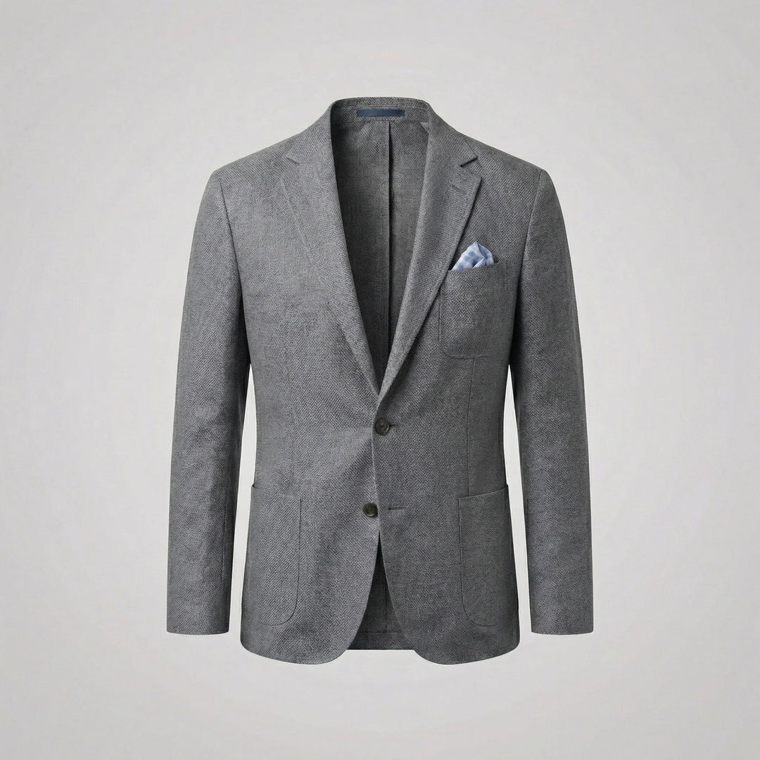 Linnekavaj herr smart casual, lätt passform