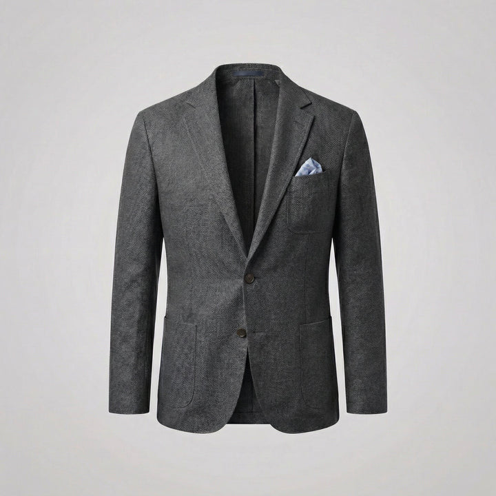 Linnekavaj herr smart casual, lätt passform