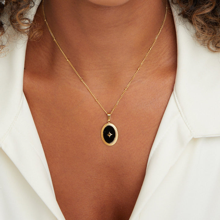 Midnight Star Onyx-halsband