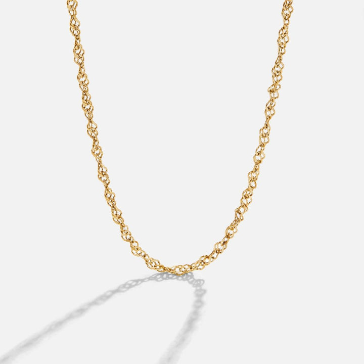 Mila Twist Guldhalsband