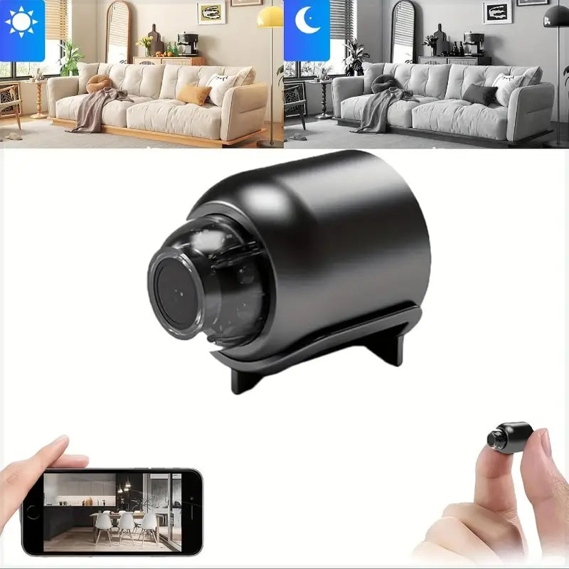 Trådlös mini-spionkamera - Säker HD-övervakning