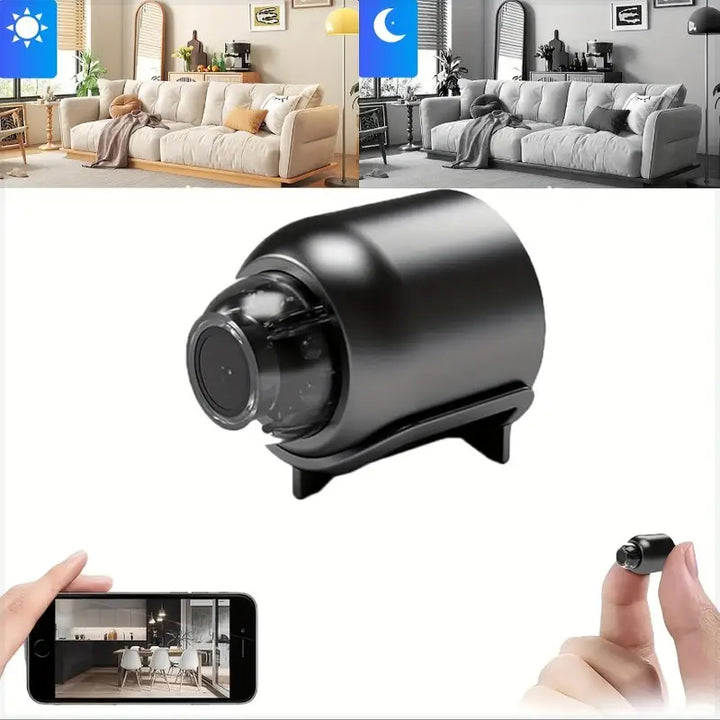 Trådlös mini-spionkamera - Säker HD-övervakning