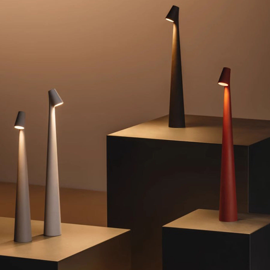 Nordisk stämningslampa | Sladdlös | LED-läslampa | Bordslampa