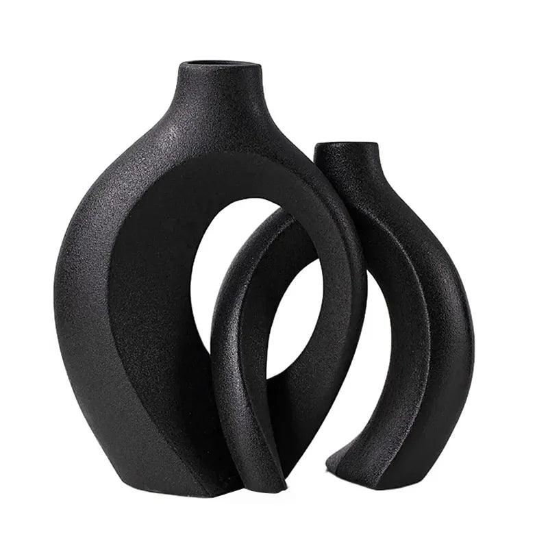 ScandiVase – set med minimalistiska keramikvaser
