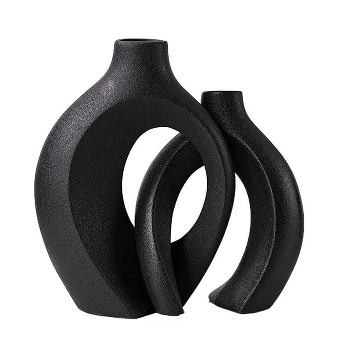 ScandiVase – set med minimalistiska keramikvaser