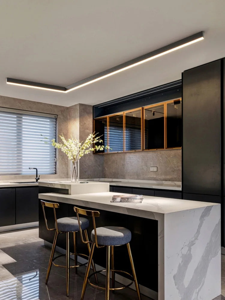 Modern LED-taklampa - energisnål design
