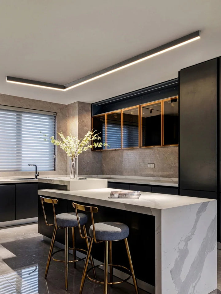 Modern LED-taklampa - energisnål design