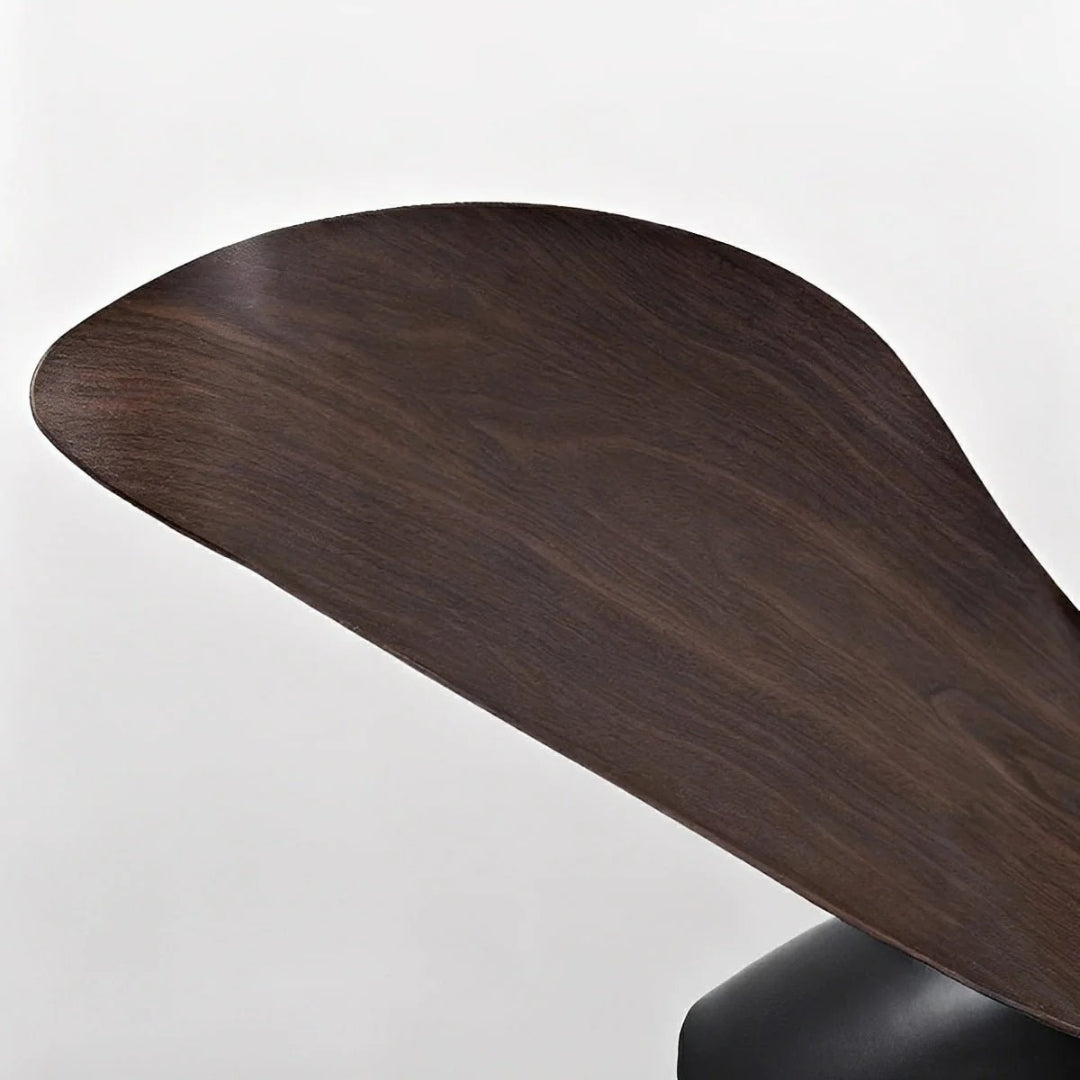 Nelvarn – Minimalistisk takfläkt med blad