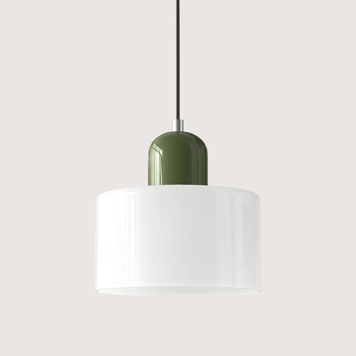 Modern taklampa i glas