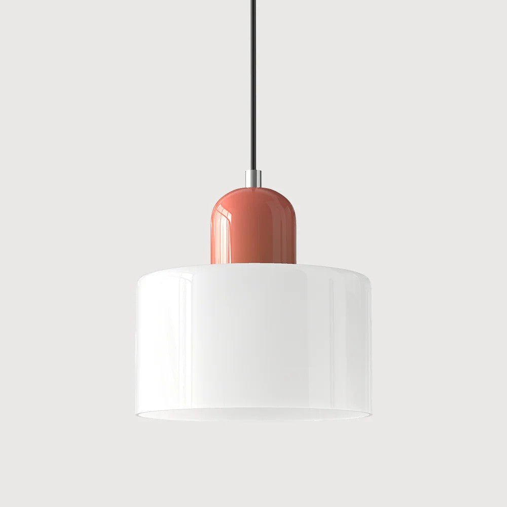 Modern taklampa i glas