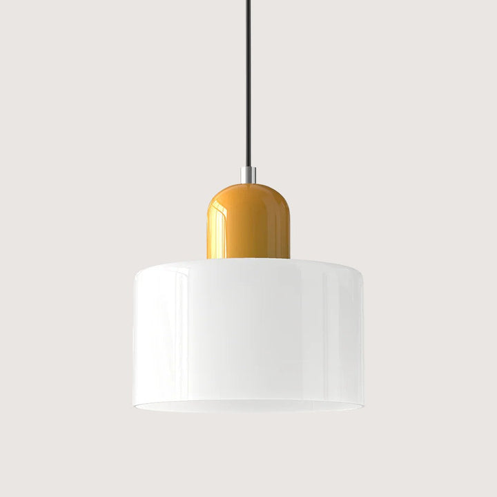 Modern taklampa i glas