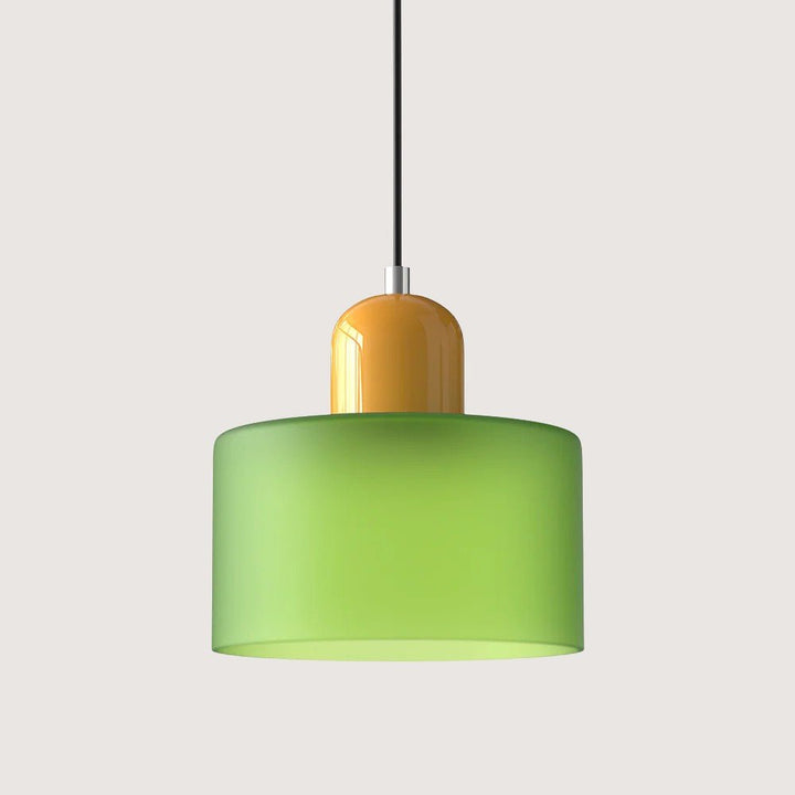 Modern taklampa i glas