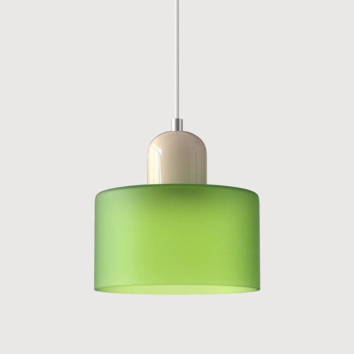 Modern taklampa i glas