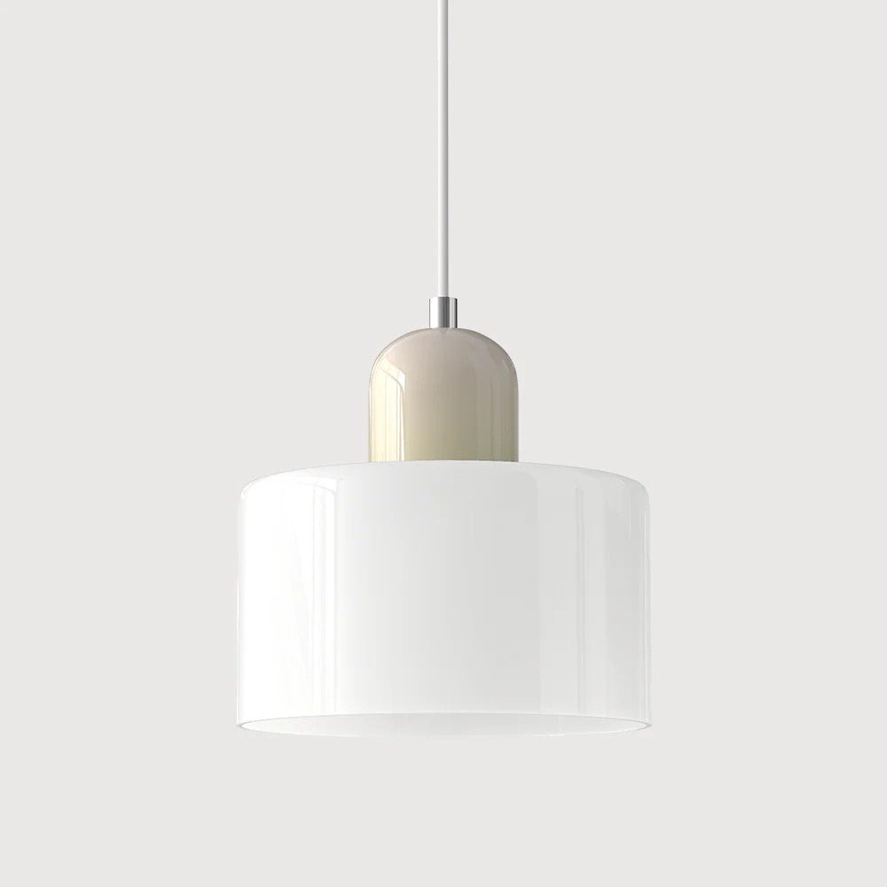 Modern taklampa i glas