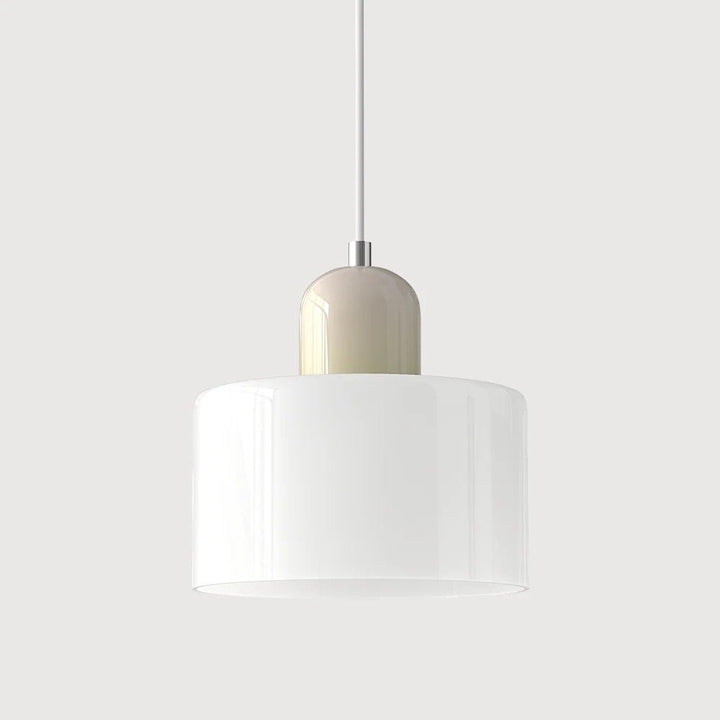 Modern taklampa i glas