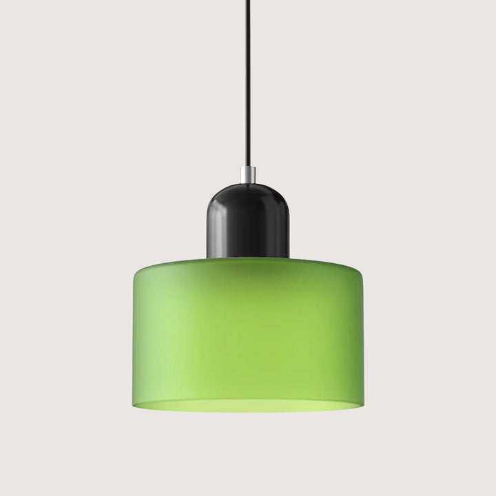 Modern taklampa i glas