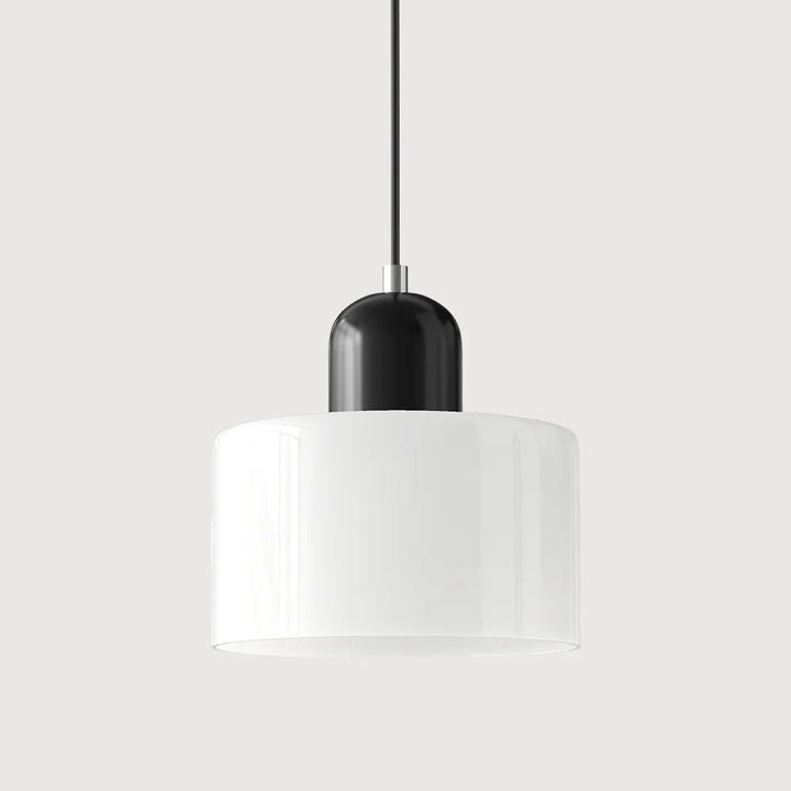 Modern taklampa i glas